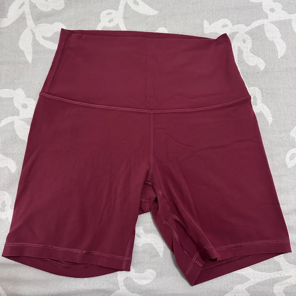 lululemon align maroon size 4